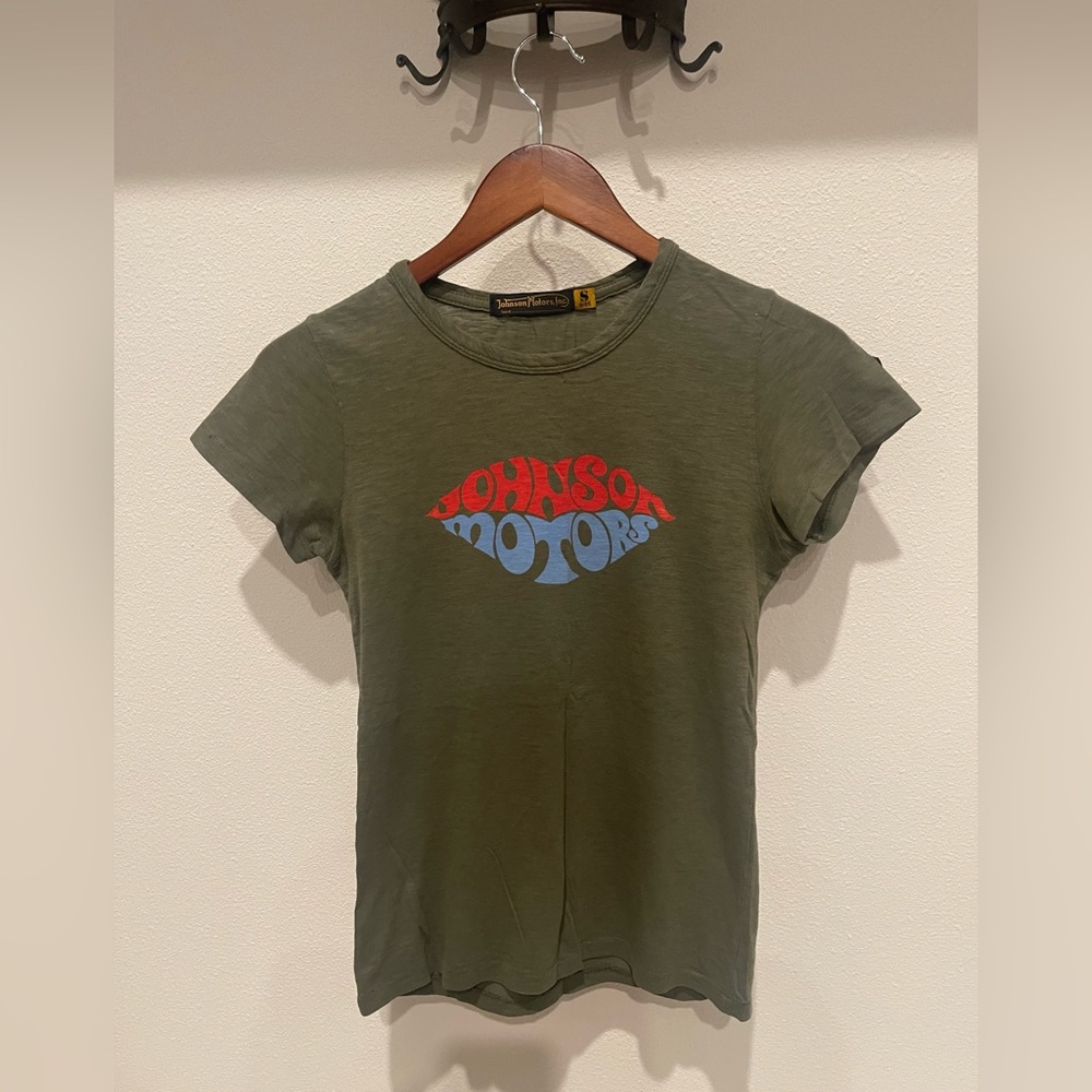 Vintage Lucky Brand Johnson Motors T-Shirt